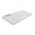 Клавiатура Logitech Pebble Keys 2 K380s White (920-011852)