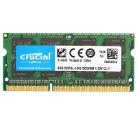 Модуль пам`ятi SO-DIMMDDR3L 8GB/1600 Crucial (CT102464BF160B.M16FP)