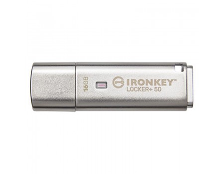 Флеш-накопитель USB3.2 16GB Kingston IronKey Locker+ 50 (IKLP50/16GB)