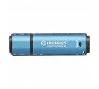 Флэш-накопитель USB3.2 128GB Kingston IronKey Vault Privacy 50 Type-A Blue (IKVP50/128GB)