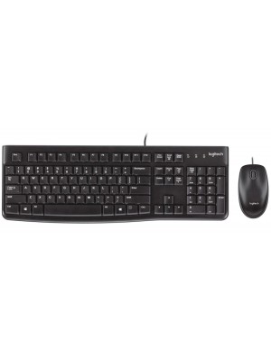 Комплект (клавиатура, мышка) Logitech MK120 Black USB (920-002562)