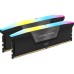 Модуль пам`ятi DDR5 2x32GB/6600 Corsair Vengeance RGB Black (CMH64GX5M2B6600C32)