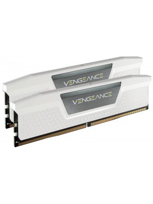 Модуль пам`ятi DDR5 2x32GB/5200 Corsair Vengeance White (CMK64GX5M2B5200C40W)