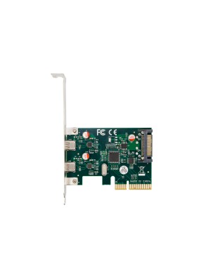 Плата розширення Frime PCI-E to USB3.1 TYPE-C (2 порти) ASM1142 (ECF-PCIEtoUSB010.LP)