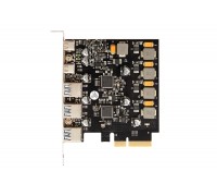 Плата розширення Frime PCI-E to USB3.2 Gen2 TYPE-A+C (3+2 порти) ASM3142+VL820 (ECF-PCIEtoUSB012)