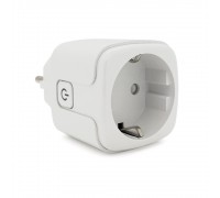 WI-FI pозетка 16A+ счетчик электроэнергии, White, Box