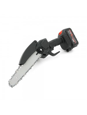 Акумуляторна ланцюгова пилка Mini Chain Saw 15cm, 24V, зарядне + 2 аккумулятори, Case