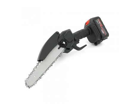 Акумуляторна ланцюгова пилка Mini Chain Saw 15cm, 24V, зарядне + 2 аккумулятори, Case