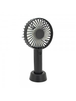 Портативний вентилятор Aero Fan, 3 режими швидкості, акумулятор 18650, Mix color, Box