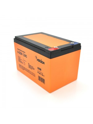 Тяговая аккумуляторная батарея AGM MERLION 6-DZM-12, 12V 12Ah M5 (151х98х101 мм) Orange Q3