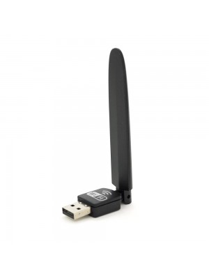 Беспроводной сетевой адаптер с антенной 10см Wi-Fi-USB LV-UW11 -2DB 7601, 802.11bgn, 150MB, 2.4 GHz, WIN7/XP/Vista/2K/MAC/LINUX, Blister Q