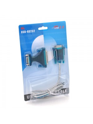 Кабель USB to RS-232 с перехідником RS-232 (9 pin) > (25Pin),Blister