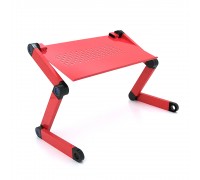 Стол-подставка под ноутбук Aluminium Laptop Table (420*265), Red, Box