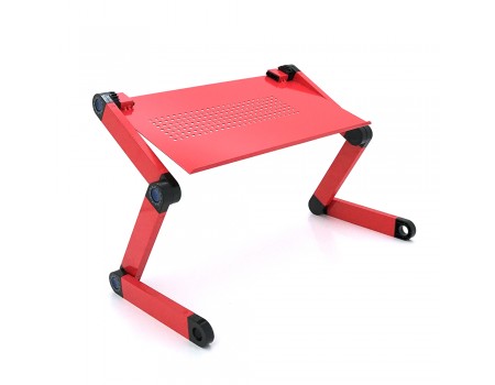 Стол-подставка под ноутбук Aluminium Laptop Table (420*265), Red, Box