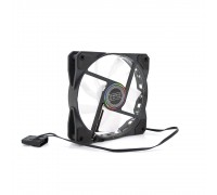 Кулер корпусной 12025 DC sleeve fan 4pin - 120*120*25мм, 12V, 1100об/мин, 12LED, RGB