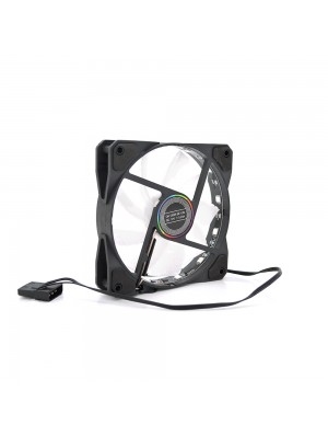 Кулер корпусной 12025 DC sleeve fan 4pin - 120*120*25мм, 12V, 1100об/мин, 12LED, RGB