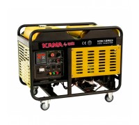 Генератор дизельний KDK12RE3, трехфазный 230/400V, 50Hz, 12KVA, об'єм 34л