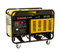 Генератор дизельный KDK12RE, 12KVA/10KW, однофазный 230V, Water COOL, объем 34л