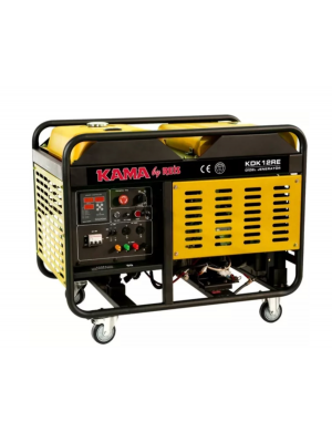 Генератор дизельный KDK12RE, 12KVA/10KW, однофазный 230V, Water COOL, объем 34л