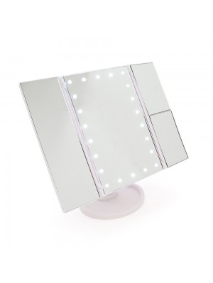 Зеркало для макияжа с LED подсветкой Magic Makeup Mirror, White