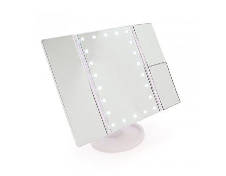 Зеркало для макияжа с LED подсветкой Magic Makeup Mirror, White