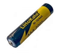 Аккумулятор LiitoKala Ni-10/AAA 1.2V AAA 1000mAh NiMH Rechargeable Battery, 5 штук в shrink, цена за shrink