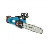 Акумуляторна ланцюгова пилка Chain Saw 12*, 24V, зарядне+ 2 аккумулятори, Вох