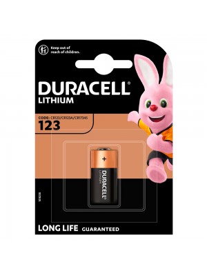 Батарейка DURACELL DL 123, 1 шт в блистере, цена за блистер