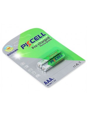 Аккумулятор PKCELL 1.2V AAA 600mAh NiMH Already Charged, 2 штуки в блистере цена за блистер, Q12