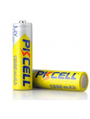 Аккумулятор PKCELL 1.2V AA 1300mAh NiMH Rechargeable Battery, 2 штуки в блистере цена за блистер, Q