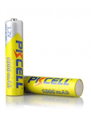 Аккумулятор PKCELL 1.2V AAA 1000mAh NiMH Rechargeable Battery, 2 штуки в блистере цена за блистер, Q12/144