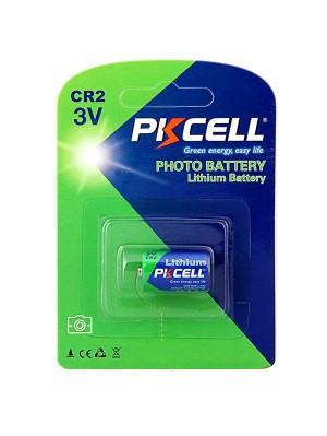 Батарейка литиевая PKCELL 3V CR2 850mAh Lithium Manganese Battery цена за блист, Q8/96