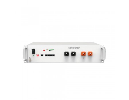 Аккумуляторная батарея E-BOX-48100R LiFePO4 51.2V100Аh(5.12kWh)(50/100A)  440x620x117 , 51kg