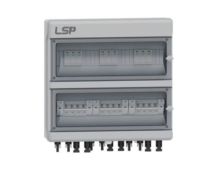 Комплект захисту V-TAC SLP-PV1000-S-3/3 1000V 16A (381 x 365 x 118)