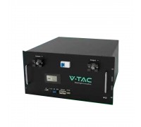 Акумуляторна батарея V-TAC LiFePO4 51,2V 200Аh 9,6kWh, 445x244x500mm, 78kg