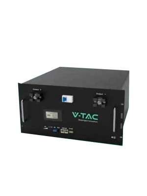 Акумуляторна батарея V-TAC LiFePO4 51,2V 200Аh 9,6kWh, 445x244x500mm, 78kg