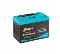 Акумуляторна батарея ORBUS LiFePO4 12,8V 100Ah, 300x160x210 mm, 13.5kg