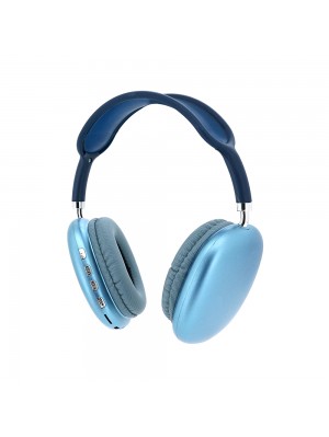 Беспроводные Bluetooth наушники Macaron P9, Blue