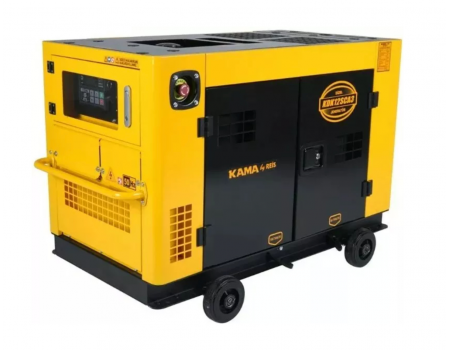 Генератор дизельный KDK12SC, 12KVA, однофазный 230V, Water COOL, объем 26л