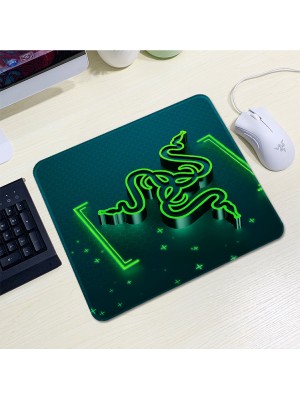 Коврик 200*240 тканевой RAZER 9, толщина 2 мм, цвет Black/Green, Пакет