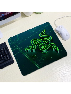 Коврик 200*240 тканевой RAZER 10, толщина 2 мм, цвет Black/Green, Пакет