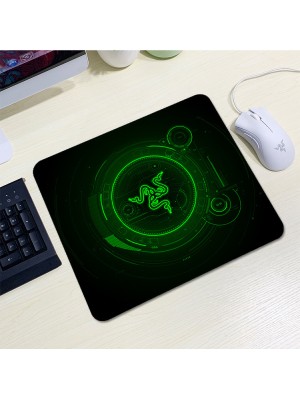 Коврик 200*240 тканевой RAZER 14, толщина 2 мм, цвет Black/Green, Пакет