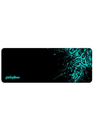 Коврик 300*700 тканевой RAZER GALIAFHUS с боковой прошивкой, толщина 3 мм, цвет Black/Turquoise, OEM