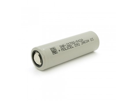 Аккумулятор 21700 Li-Ion Molicel INR-21700-P42A(B) 4200mAh, 45A, 4.2/3.6/2.5V, Gray