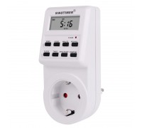 Розетка c цифровым недельным таймером Sinotimer TM516, 16A, 3000W, 230V