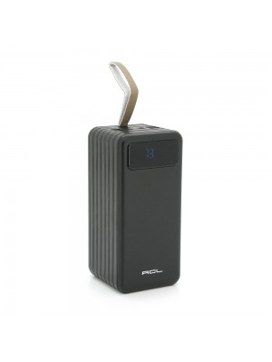 Powerbank ACL PW-94 80000mAh, 4xUSB, 4 кабелі (USB/Micro/Type-C/Lighting), 1,4 кг, Black, Box