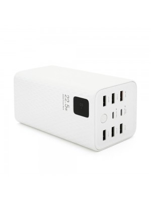 Powerbank JOKO J13 50000mAh, PD 22.5W, 6xUSB+2xType C, Black/White, (1030g), Box