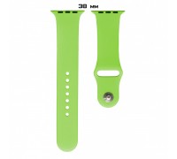 Ремінець для Apple Watch Silicone 38/40mm M (31) Lime green