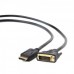 Кабель Cablexpert (CC-DPM-DVIM-6) DisplayPort-DVI, М/М, 1.8м