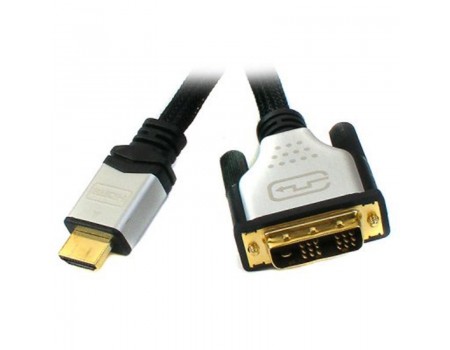 Кабель Viewcon (VD103-5M) HDMI-DVI (18+1) M/M, 5м, блистер